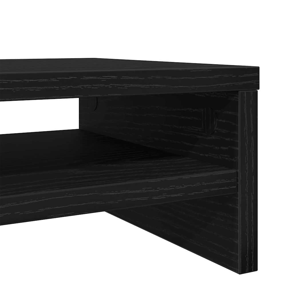 Monitorständer Schwarze Eiche 100 x 24 x 13 cm Holzwerkstoff