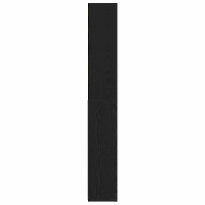 Bücherregal Schwarze Eiche 155 x 24 x 160 cm Holzwerkstoff