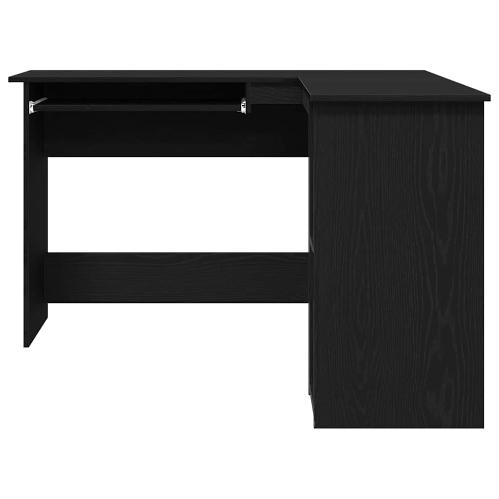Eckschreibtisch Schwarze Eiche 120 x 140 x 75 cm Holzwerkstoff
