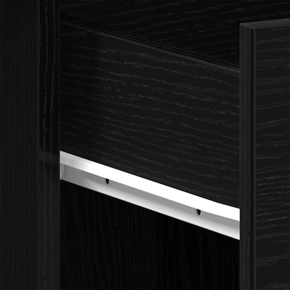Schreibtisch Schwarze Eiche 100 x 50 x 76 cm Holzwerkstoff