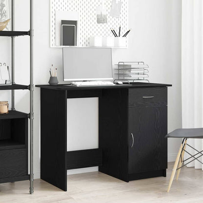 Schreibtisch Schwarze Eiche 100 x 50 x 76 cm Holzwerkstoff