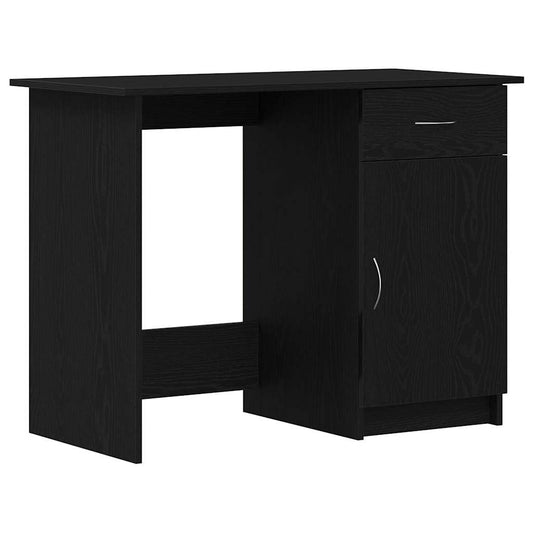 Schreibtisch Schwarze Eiche 100 x 50 x 76 cm Holzwerkstoff
