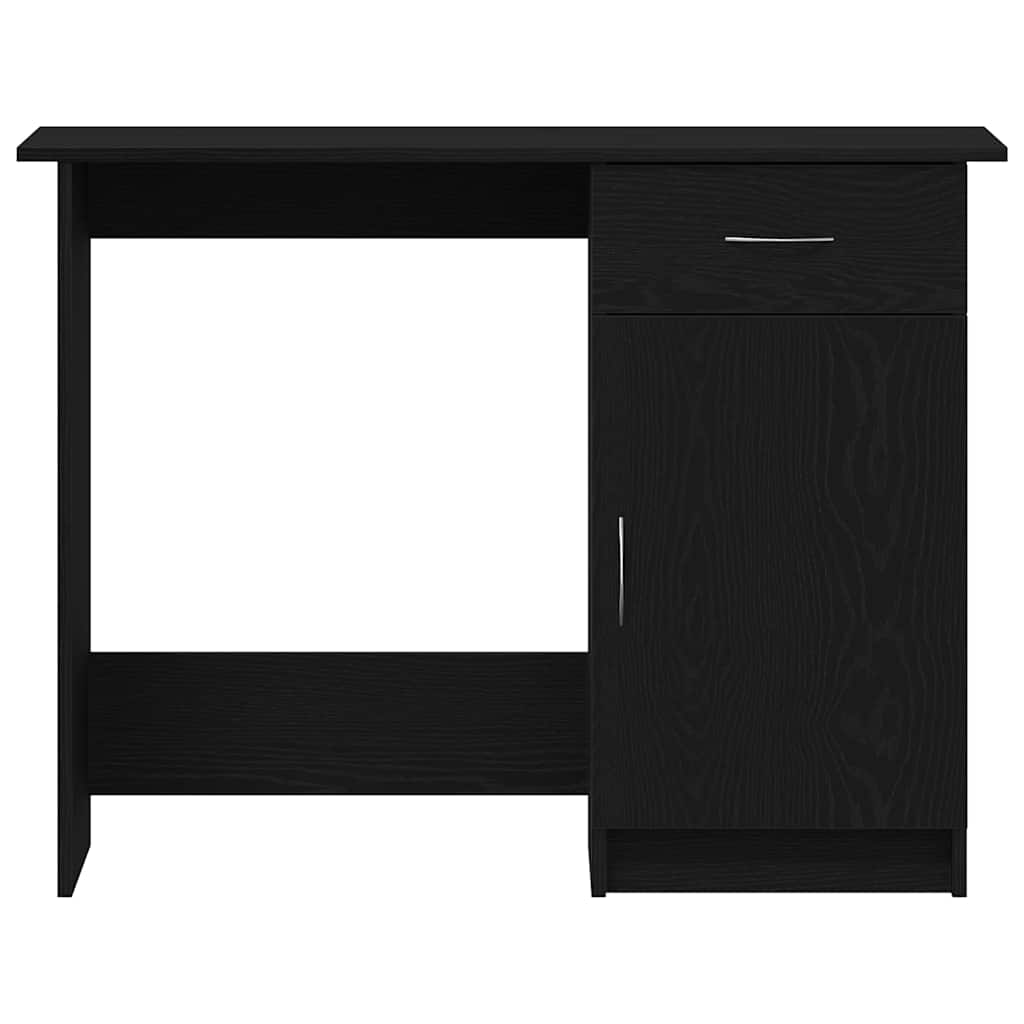 Schreibtisch Schwarze Eiche 100 x 50 x 76 cm Holzwerkstoff
