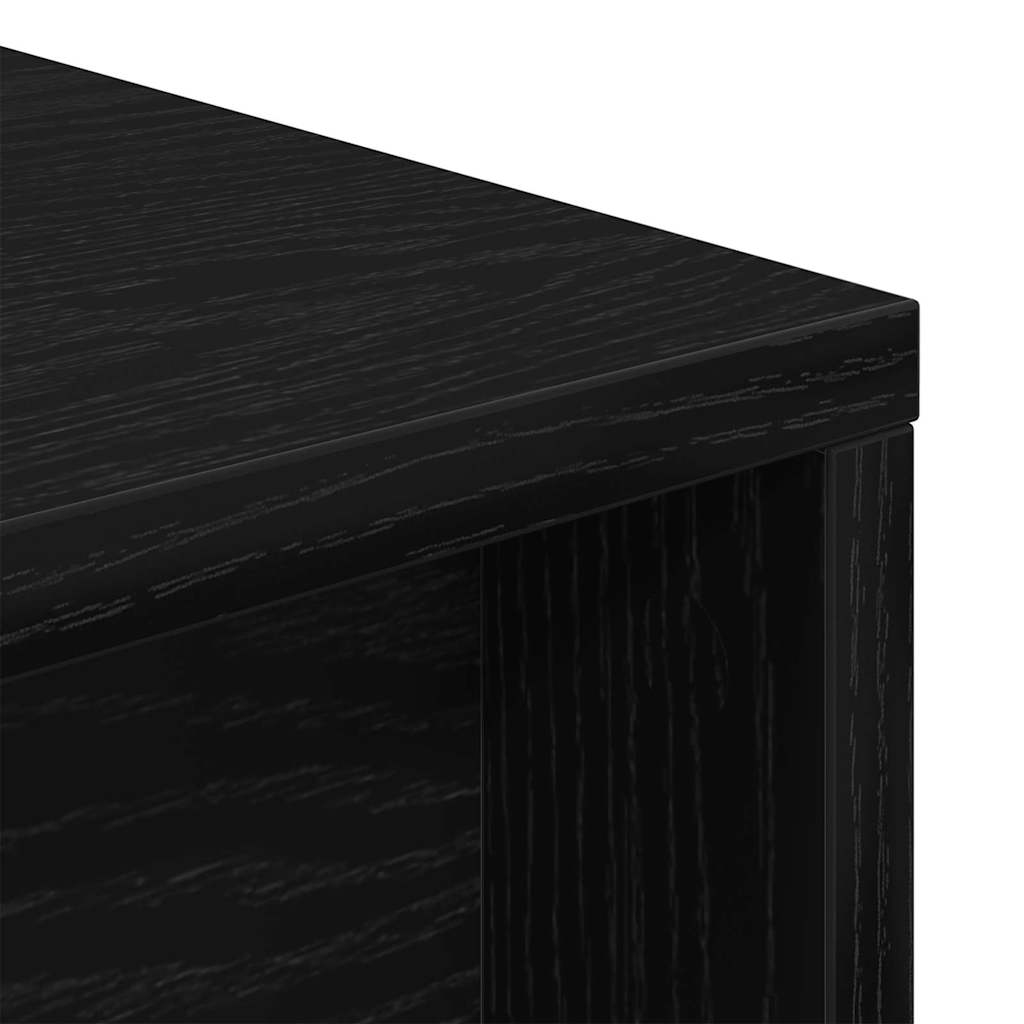 Schreibtisch Schwarze Eiche 200 x 50 x 76 cm Holzwerkstoff