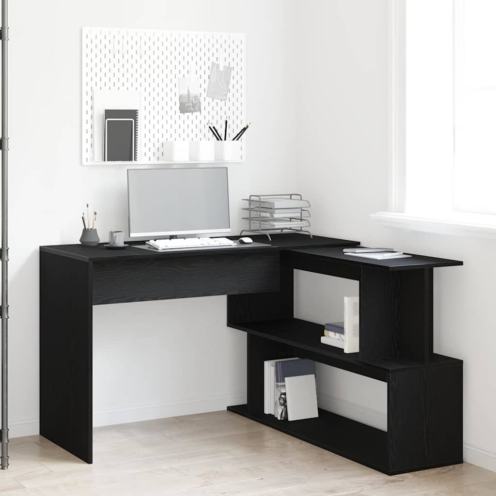 Schreibtisch Schwarze Eiche 200 x 50 x 76 cm Holzwerkstoff