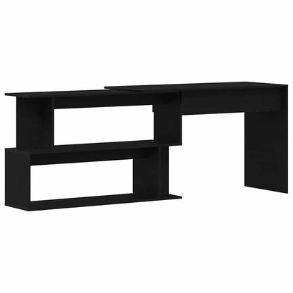 Schreibtisch Schwarze Eiche 200 x 50 x 76 cm Holzwerkstoff