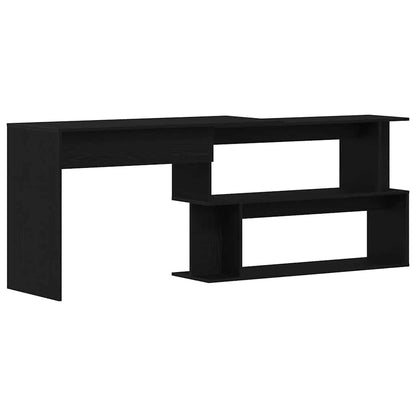 Schreibtisch Schwarze Eiche 200 x 50 x 76 cm Holzwerkstoff