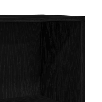 Bücherregal Schwarze Eiche 60 x 24 x 176 cm Holzwerkstoff