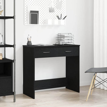 Schreibtisch Schwarze Eiche 80 x 40 x 75 cm Holzwerkstoff