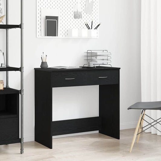 Schreibtisch Schwarze Eiche 80 x 40 x 75 cm Holzwerkstoff