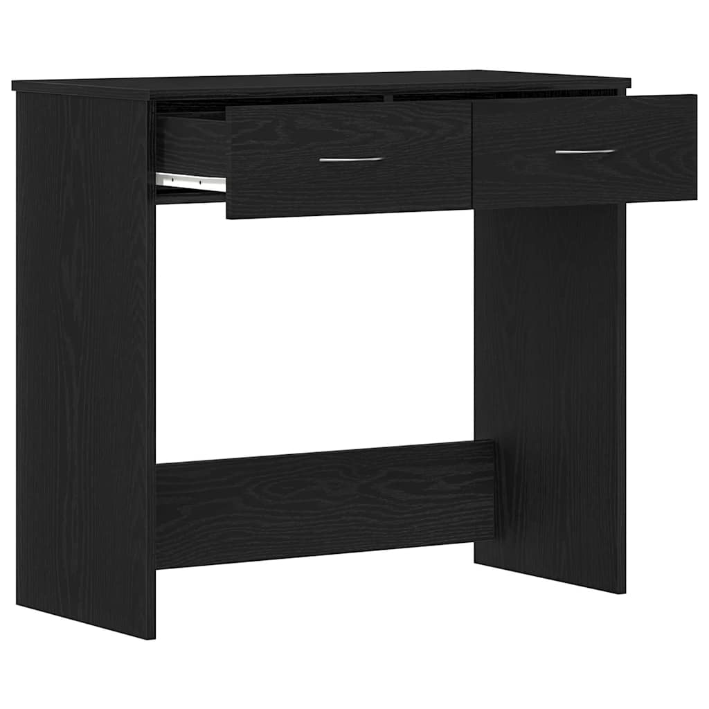 Schreibtisch Schwarze Eiche 80 x 40 x 75 cm Holzwerkstoff