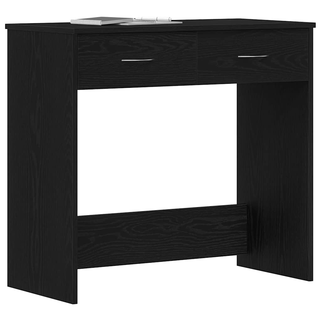 Schreibtisch Schwarze Eiche 80 x 40 x 75 cm Holzwerkstoff