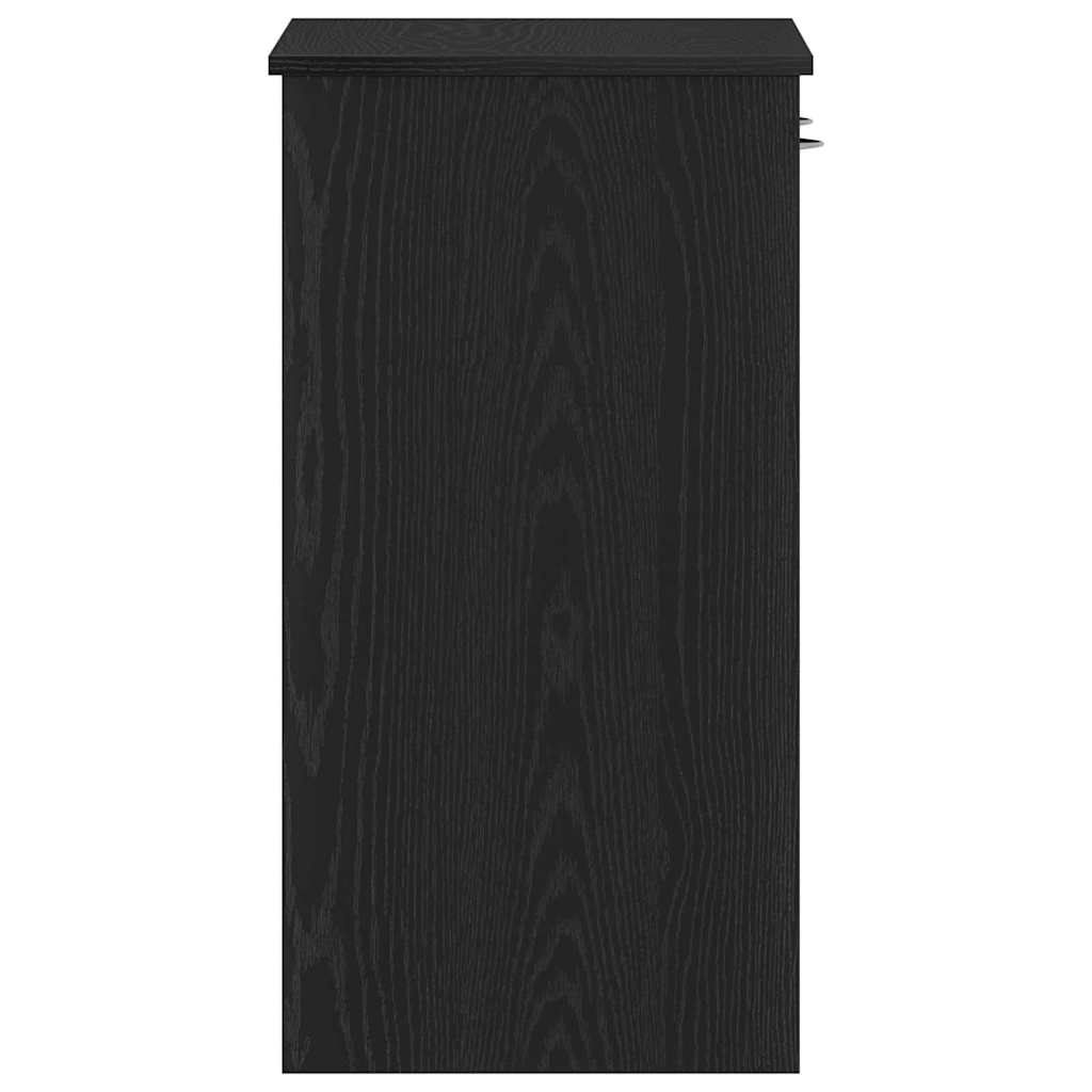 Schreibtisch Schwarze Eiche 80 x 40 x 75 cm Holzwerkstoff