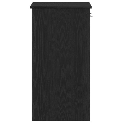 Schreibtisch Schwarze Eiche 80 x 40 x 75 cm Holzwerkstoff