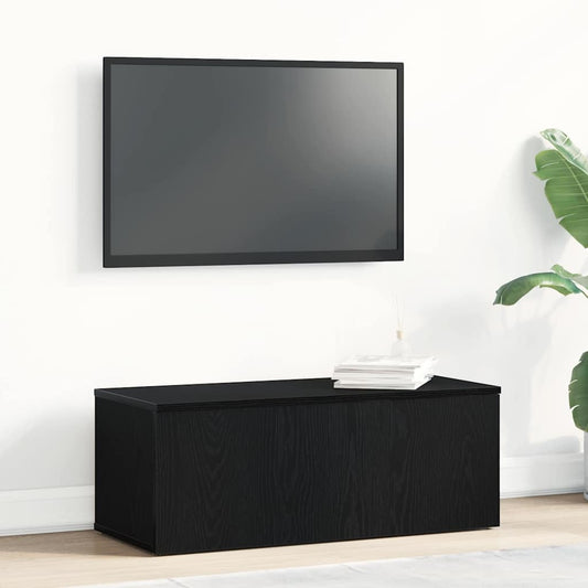 TV-Ständer mit Schubladen Schwarz 80 x 34 x 30 cm Holzwerkstoff