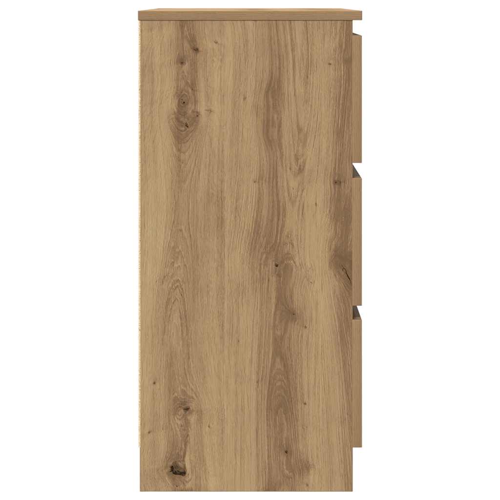 Sideboard Artisan-Eiche 60x35x76 cm Holzwerkstoff