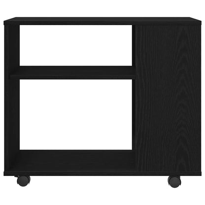Beistelltisch Schwarze Eiche 70 x 35 x 60 cm Holzwerkstoff