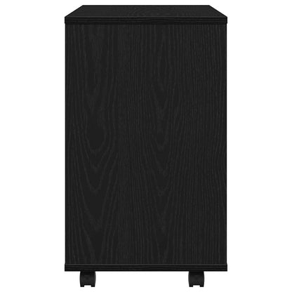 Beistelltisch Schwarze Eiche 70 x 35 x 60 cm Holzwerkstoff