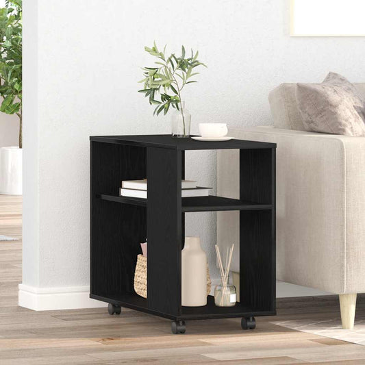 Beistelltisch Schwarze Eiche 70 x 35 x 60 cm Holzwerkstoff
