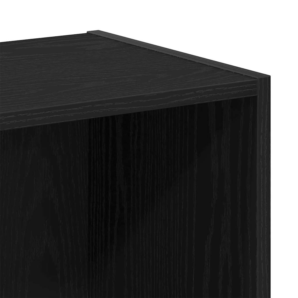 Bücherregal Schwarze Eiche 36 x 30 x 171 cm Holzwerkstoff