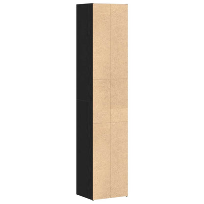 Bücherregal Schwarze Eiche 36 x 30 x 171 cm Holzwerkstoff