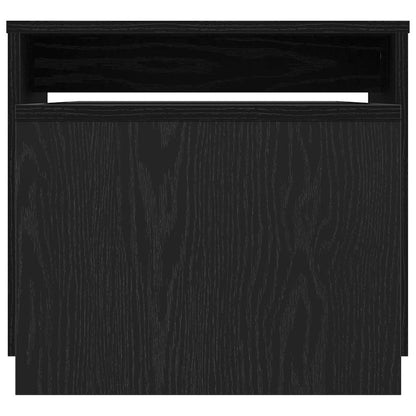 Satztische Schwarz Eichen-Optik 100 x 48 x 40 cm Holzwerkstoff