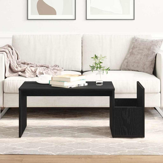 Couchtisch Schwarze Eiche 90 x 45 x 35 cm Holzwerkstoff
