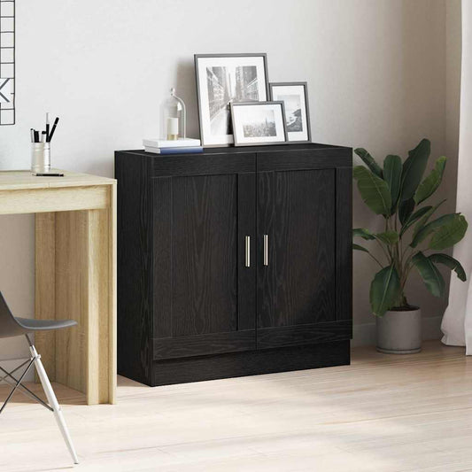 Bücherregal Schwarze Eiche 82,5 x 30,5 x 80 cm Holzwerkstoff