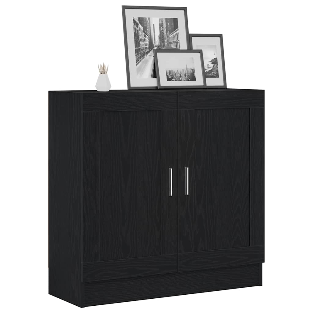 Bücherregal Schwarze Eiche 82,5 x 30,5 x 80 cm Holzwerkstoff