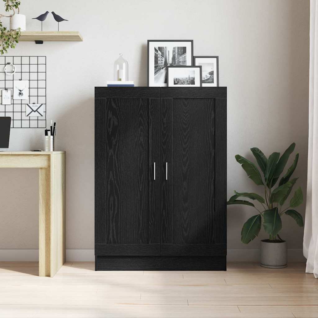 Bücherregal Schwarze Eiche 82,5 x 30,5 x 115 cm Holzwerkstoff