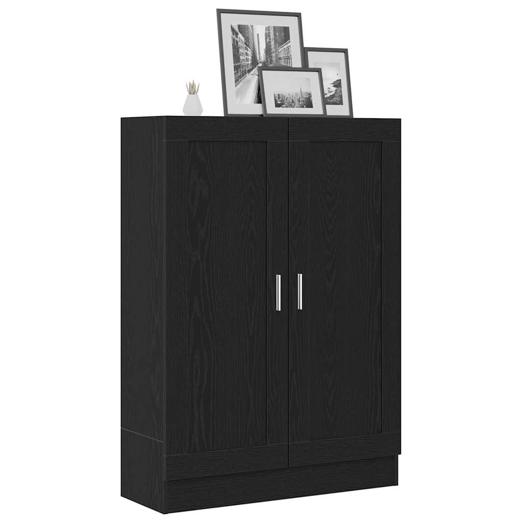 Bücherregal Schwarze Eiche 82,5 x 30,5 x 115 cm Holzwerkstoff