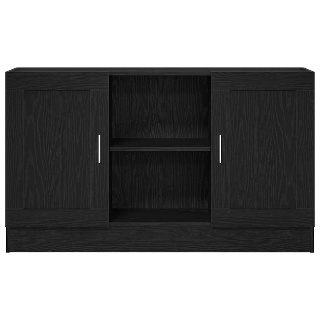 Sideboard Schwarz 120 x 30.5 x 70 cm Holzwerkstoff