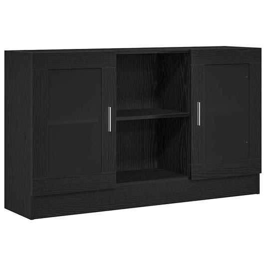 Sideboard Schwarz 120 x 30.5 x 70 cm Holzwerkstoff