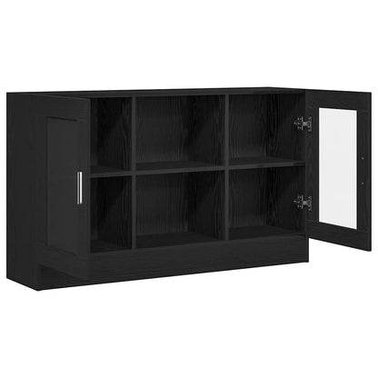 Sideboard Schwarz 120 x 30.5 x 70 cm Holzwerkstoff