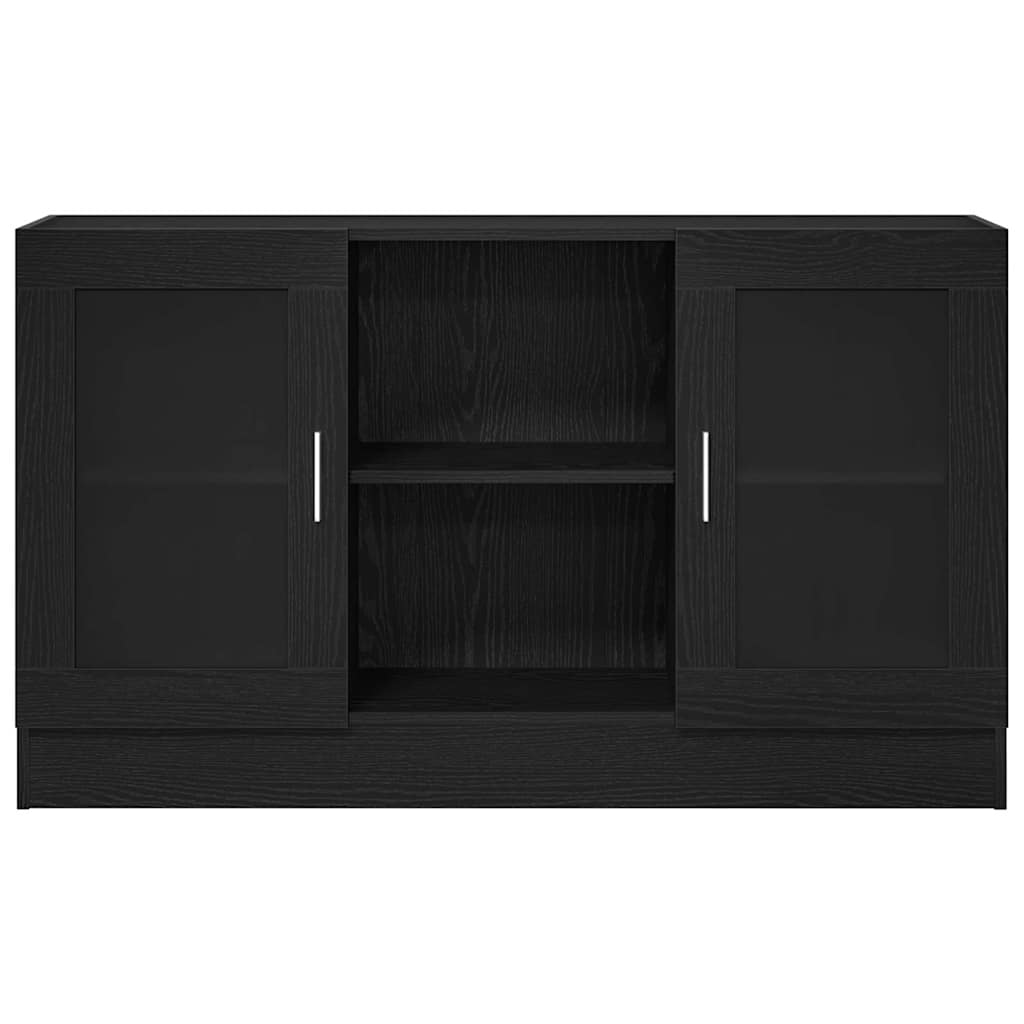 Sideboard Schwarz 120 x 30.5 x 70 cm Holzwerkstoff