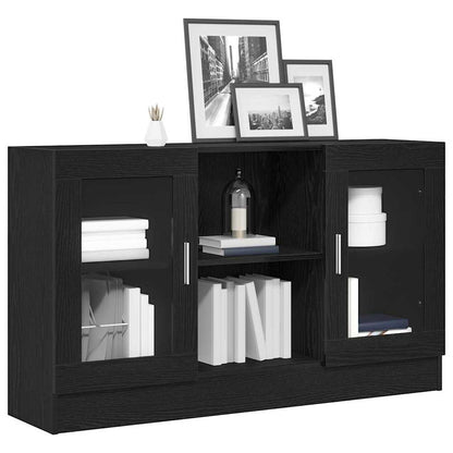 Sideboard Schwarz 120 x 30.5 x 70 cm Holzwerkstoff