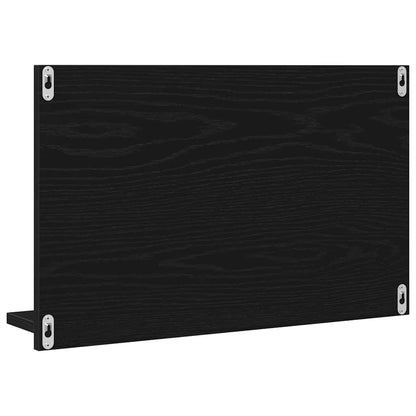Spiegelregal Schwarze Eiche 60 x 10.5 x 37 cm Holzwerkstoff