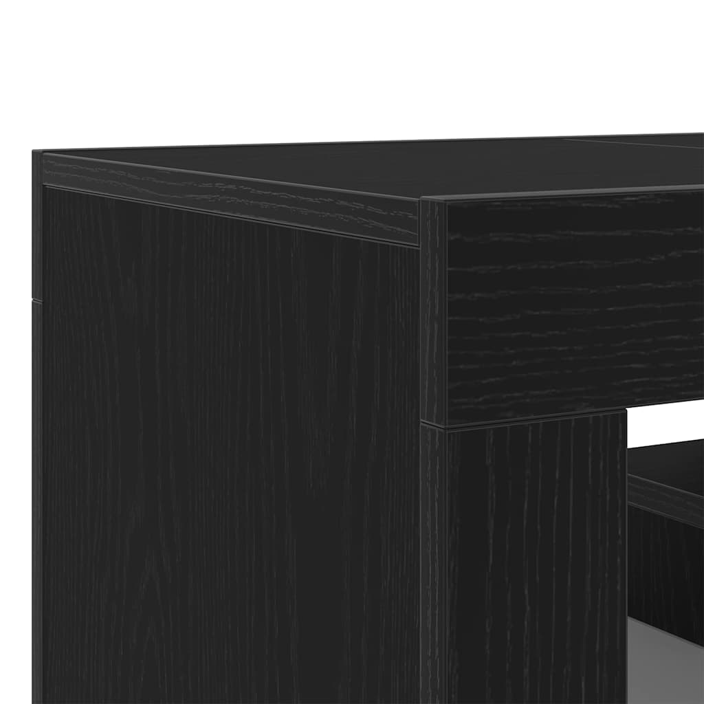 TV-Schränk Schwarz 120 x 35 x 40 cm Holzwerkstoff