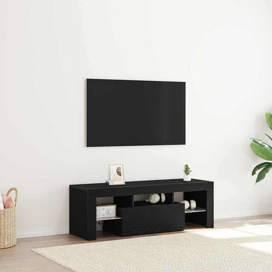 TV-Schränk Schwarz 120 x 35 x 40 cm Holzwerkstoff