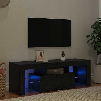 TV-Schränk Schwarz 120 x 35 x 40 cm Holzwerkstoff