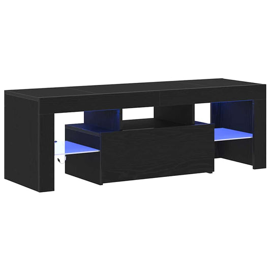 TV-Schränk Schwarz 120 x 35 x 40 cm Holzwerkstoff