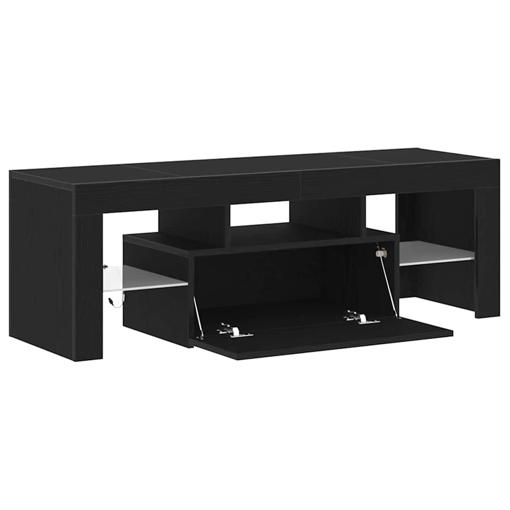 TV-Schränk Schwarz 120 x 35 x 40 cm Holzwerkstoff
