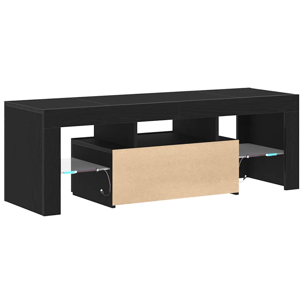 TV-Schränk Schwarz 120 x 35 x 40 cm Holzwerkstoff