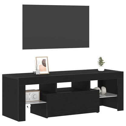 TV-Schränk Schwarz 120 x 35 x 40 cm Holzwerkstoff