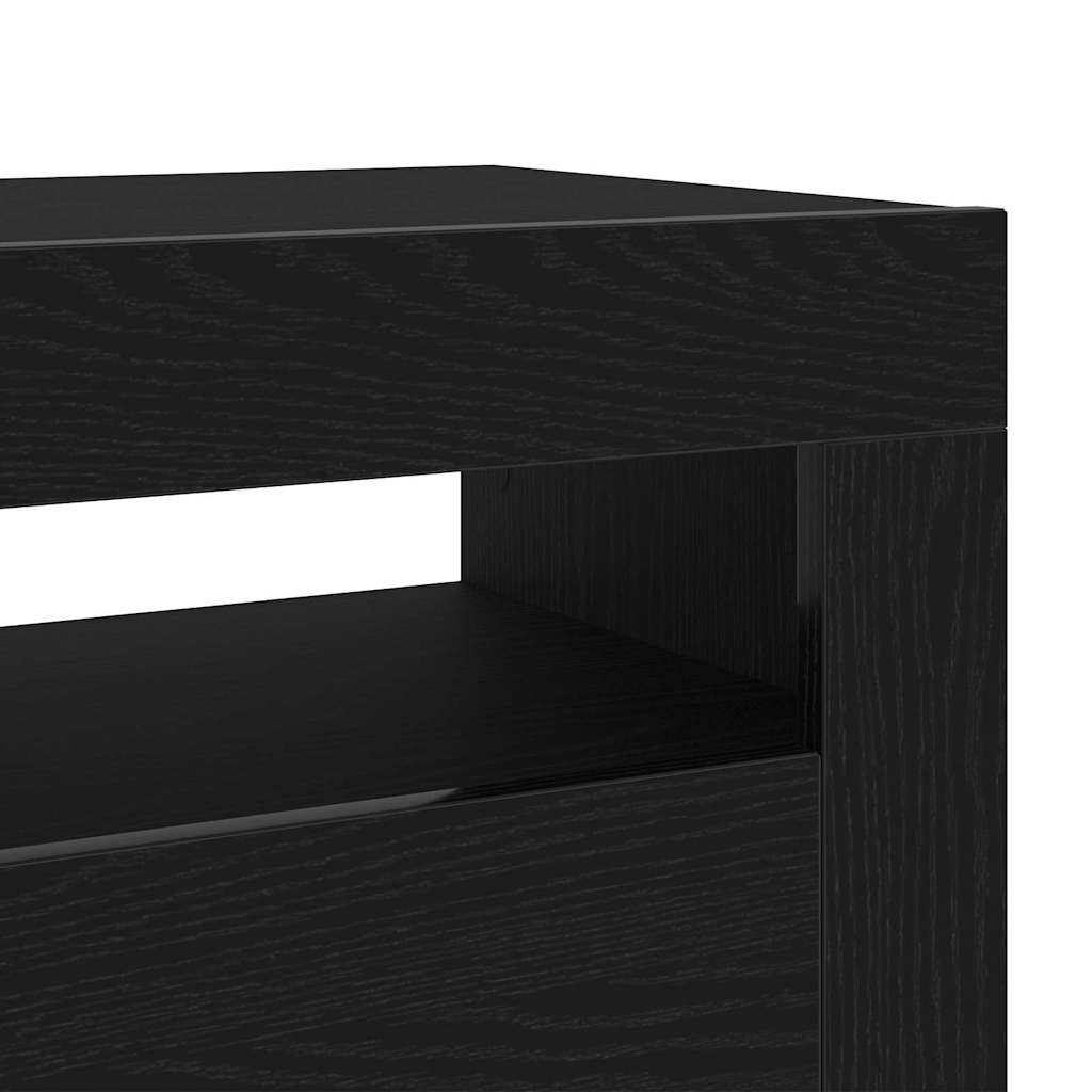 TV-Schränk Schwarz 120 x 35 x 40 cm Holzwerkstoff