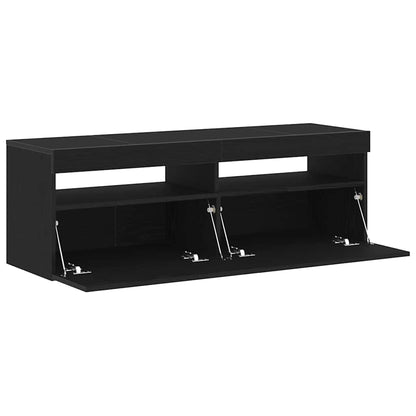 TV-Schränk Schwarz 120 x 35 x 40 cm Holzwerkstoff