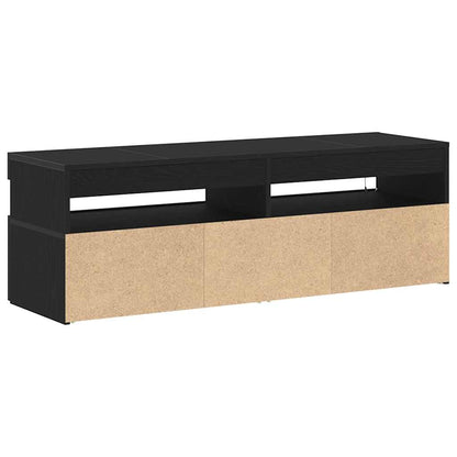 TV-Schränk Schwarz 120 x 35 x 40 cm Holzwerkstoff