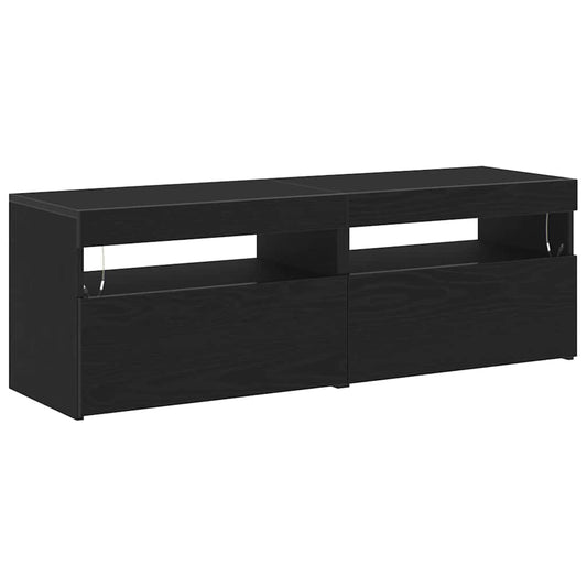 TV-Schränk 2 pcs Schwarz 60 x 35 x 40 cm Holzwerkstoff
