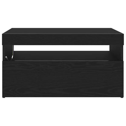TV-Schränk Schwarz 75 x 35 x 40 cm Holzwerkstoff