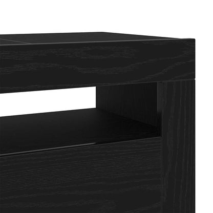 TV-Schränk Schwarz 120 x 35 x 40 cm Holzwerkstoff